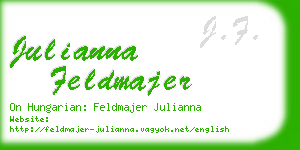 julianna feldmajer business card